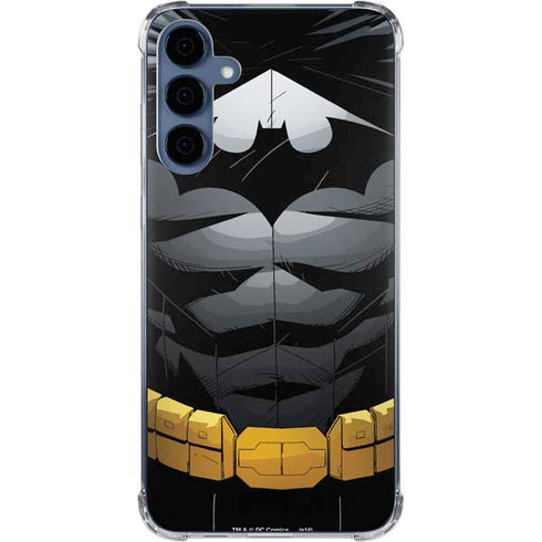 DC Comics Batman Chest Comic art Galaxy A35 5G Clear Case